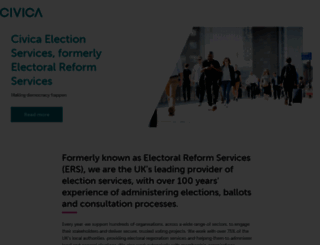 electoralreform.co.uk screenshot