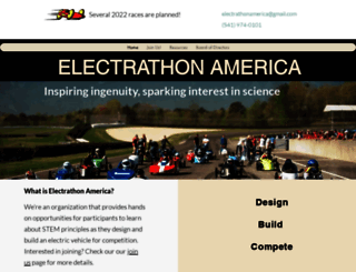 electrathonamerica.org screenshot