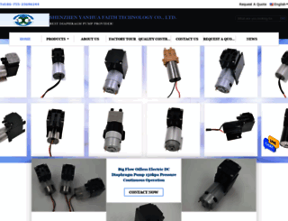 electric-diaphragmpump.com screenshot
