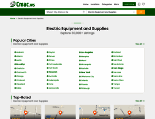 electric-equipment-and-supply-dealers.cmac.ws screenshot