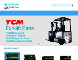 electric-forklift-parts.com screenshot