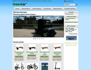 electric-greencar.com screenshot