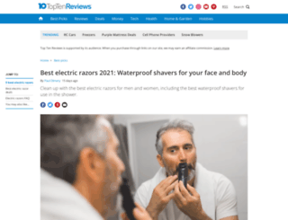 electric-head-shaver-review.toptenreviews.com screenshot