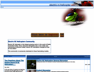 electric-rc-helicopter.com screenshot