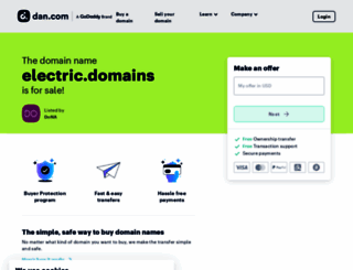 electric.domains screenshot