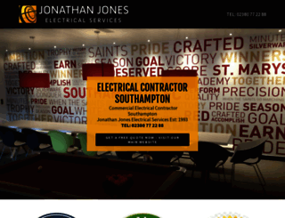 electrical-contractor-southampton.co.uk screenshot