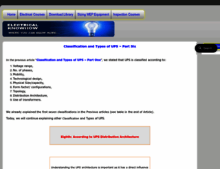 electrical-knowhow.com screenshot