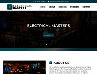 electrical-masters.co.uk screenshot