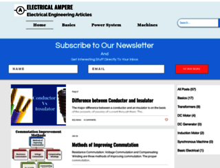 electricalampere.com screenshot