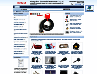 electricalcableconnectors.com screenshot