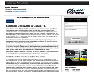 electricalcontractorcocoafl.com screenshot