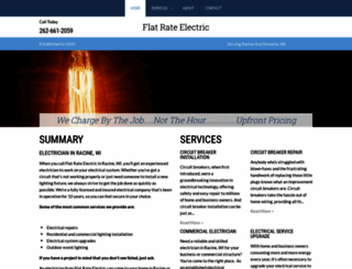 electricalcontractorracine.com screenshot