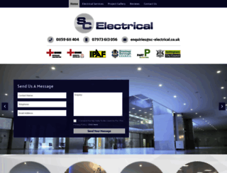 electricalcontractorsnottingham.com screenshot