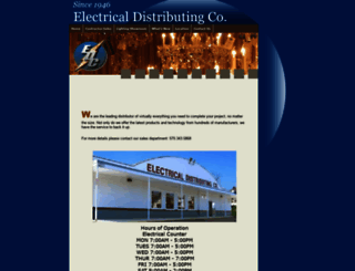 electricaldistributingco.com screenshot
