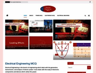 electricalengineeringmcq.com screenshot