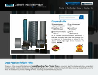 electricalinsulation.co.in screenshot