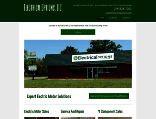 electricaloptionsmn.com screenshot