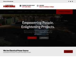 electricalpowersourceinc.com screenshot