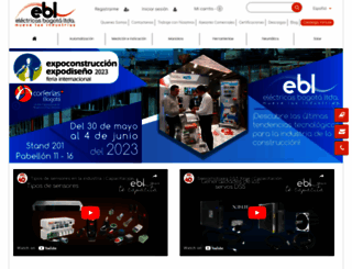 electricasbogota.com screenshot