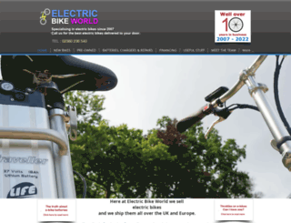 electricbikeworld.net screenshot