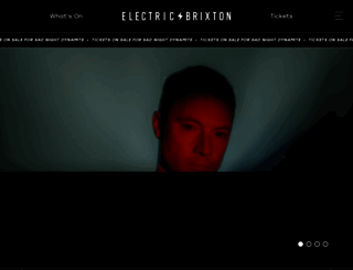 electricbrixton.uk.com screenshot