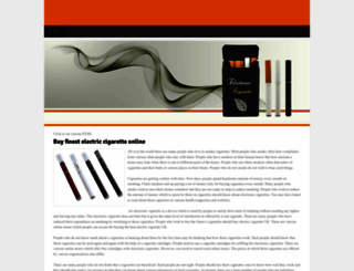 electriccigaretteuk.weebly.com screenshot