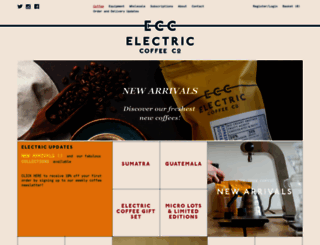 electriccoffee.co.uk screenshot