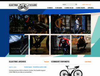 electriccyclery.com screenshot