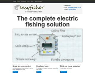 electricfishing.co.uk screenshot