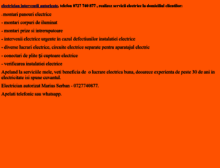electrician-as.ro screenshot
