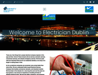 electrician-dublin.ie screenshot