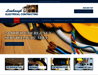 electrician-jax.com screenshot