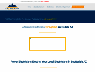 electrician-scottsdale-az.com screenshot
