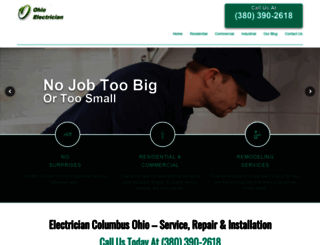 electriciancolumbusohio.com screenshot