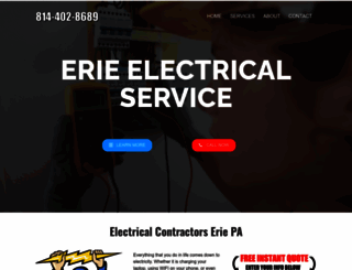 electricianeriepa.com screenshot