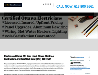 electricianinottawa.com screenshot