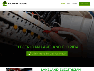 electricianlakeland.net screenshot