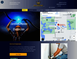 electriciannaples.com screenshot