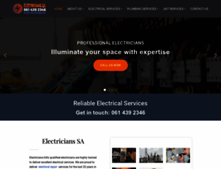 electricians-sa.co.za screenshot
