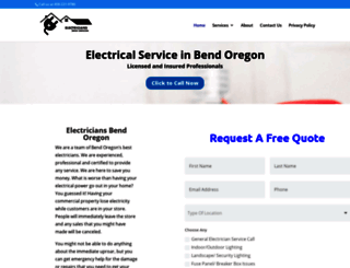 electriciansbendoregon.com screenshot