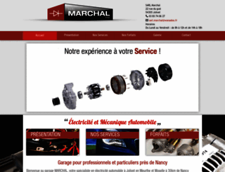 electricien-automobile-marchal.fr screenshot