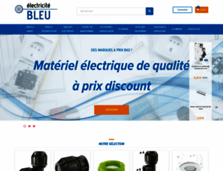 electricitebleu.com screenshot