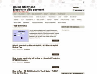 electricitybills.blogspot.in screenshot
