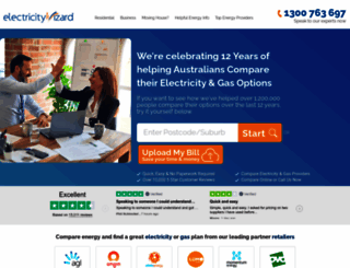 electricitywizard.com.au screenshot