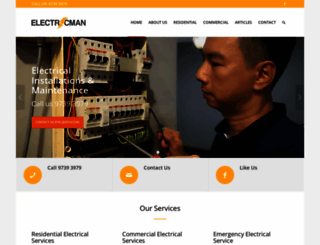 electricman.com.sg screenshot