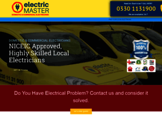 electricmaster.co.uk screenshot