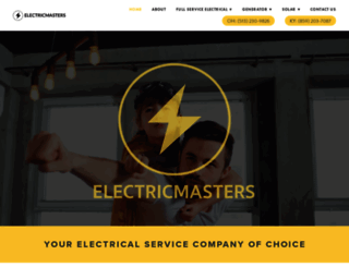 electricmasters.com screenshot