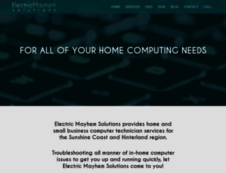 electricmayhemsolutions.net screenshot