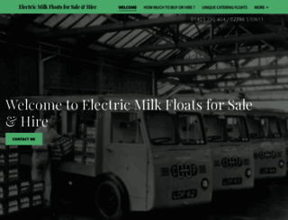 electricmilkfloats.co.uk screenshot