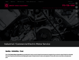 electricmotorcorp.us screenshot